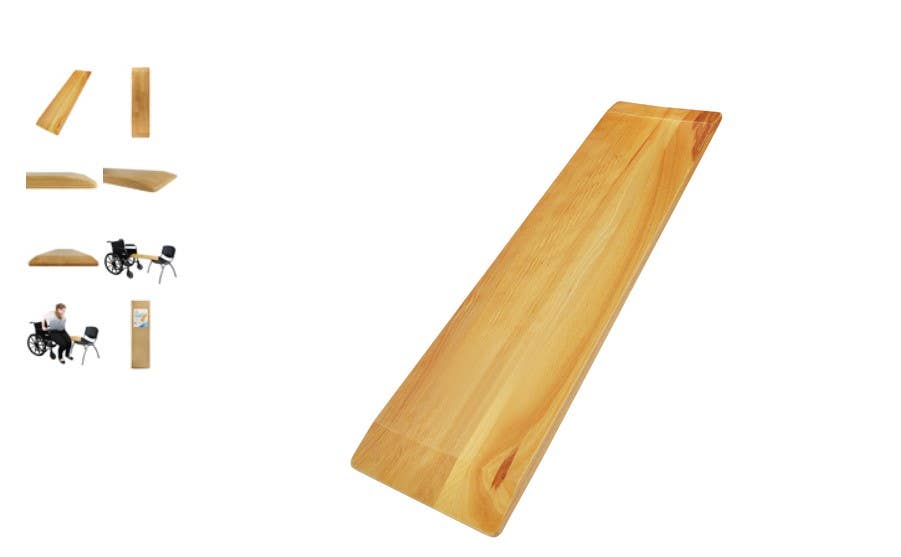 SlideOnOverTransferBoardSolidBoard,8x30