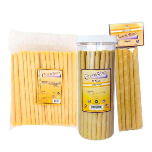 CylinderWorksBeeswaxCandles
