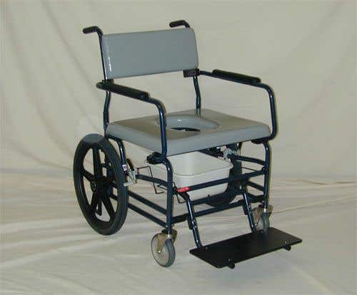 BariatricShower/CommodeChair,Model720,600LbCapacity