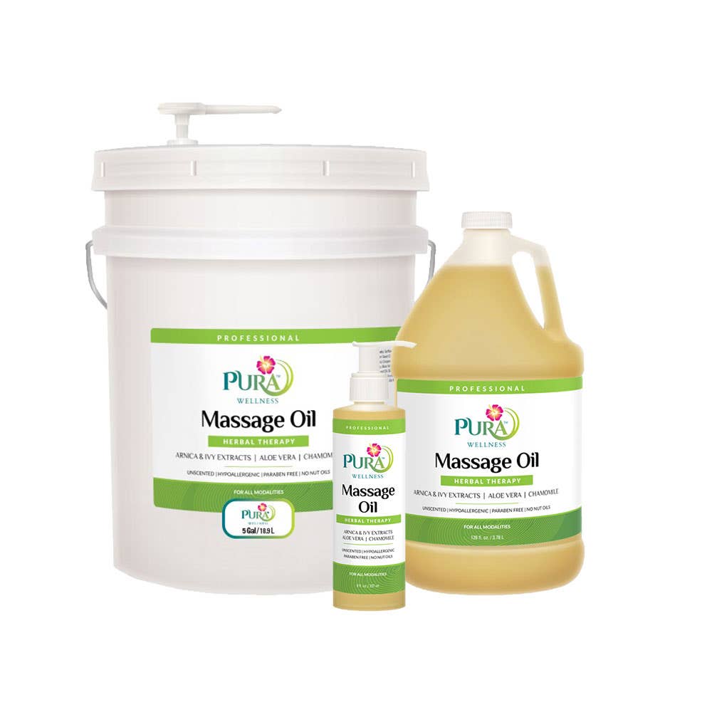 Pura1STWellness™ProfessionalHerbalTherapyMassageOil