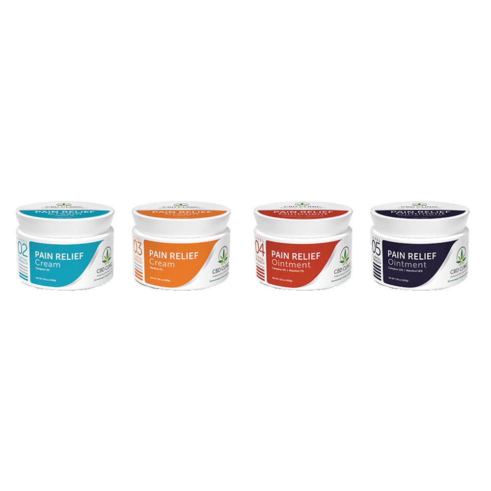 CBDCLINIC™ClinicalStrengthTopicalAnalgesics-200gTreatmentTubs