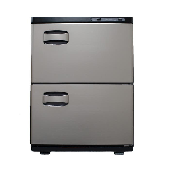 DermalogicDoubleDoorStainlessTowelWarmer45L