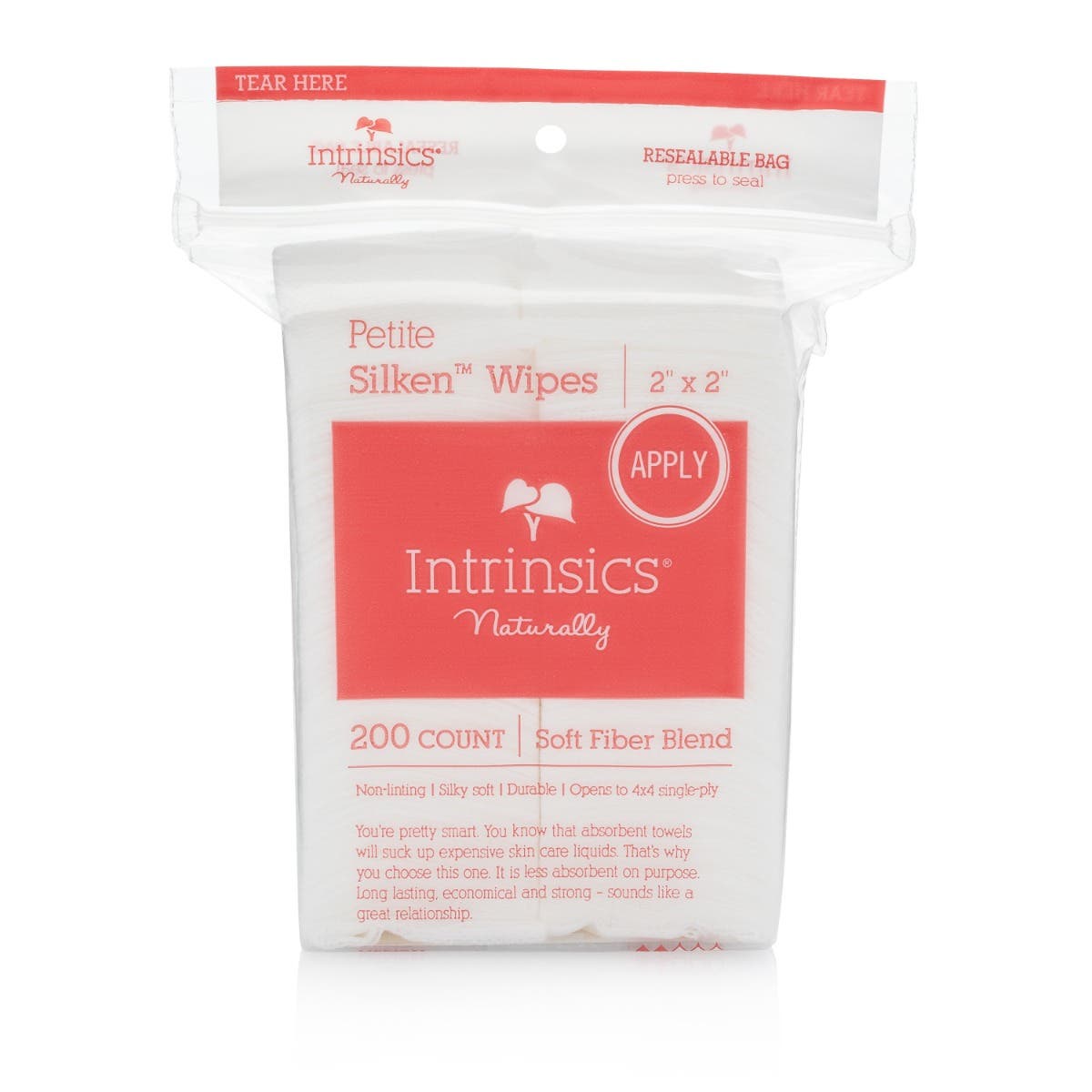 IntrinsicsPetiteSilken™Wipes2x2Med-Esthetic®SoftFiberBlend