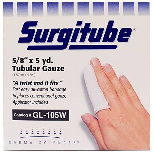 SurgitubeTubularGauzeRollWhite5/8