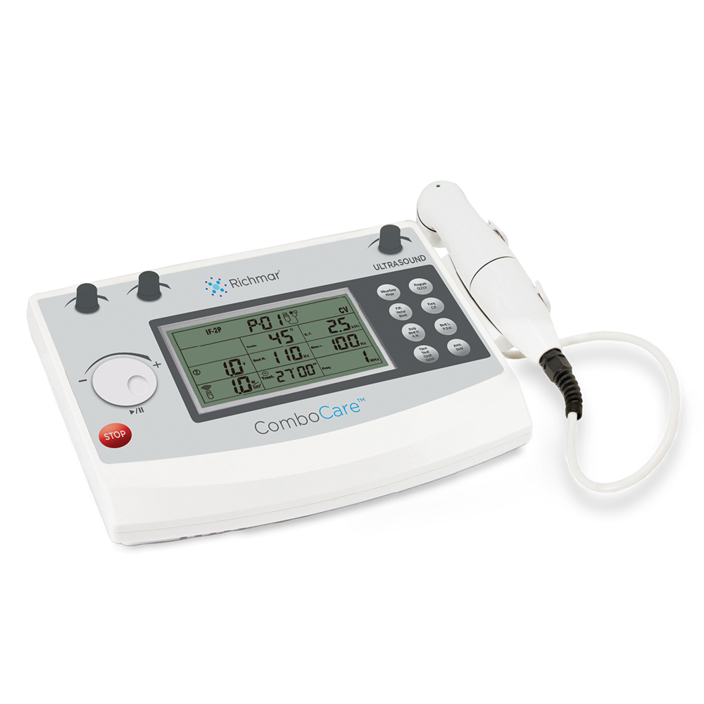 ComboCareâ„¢ComboE-Stim&UltrasoundUnit-Two-ChannelElectrotherapyDevice