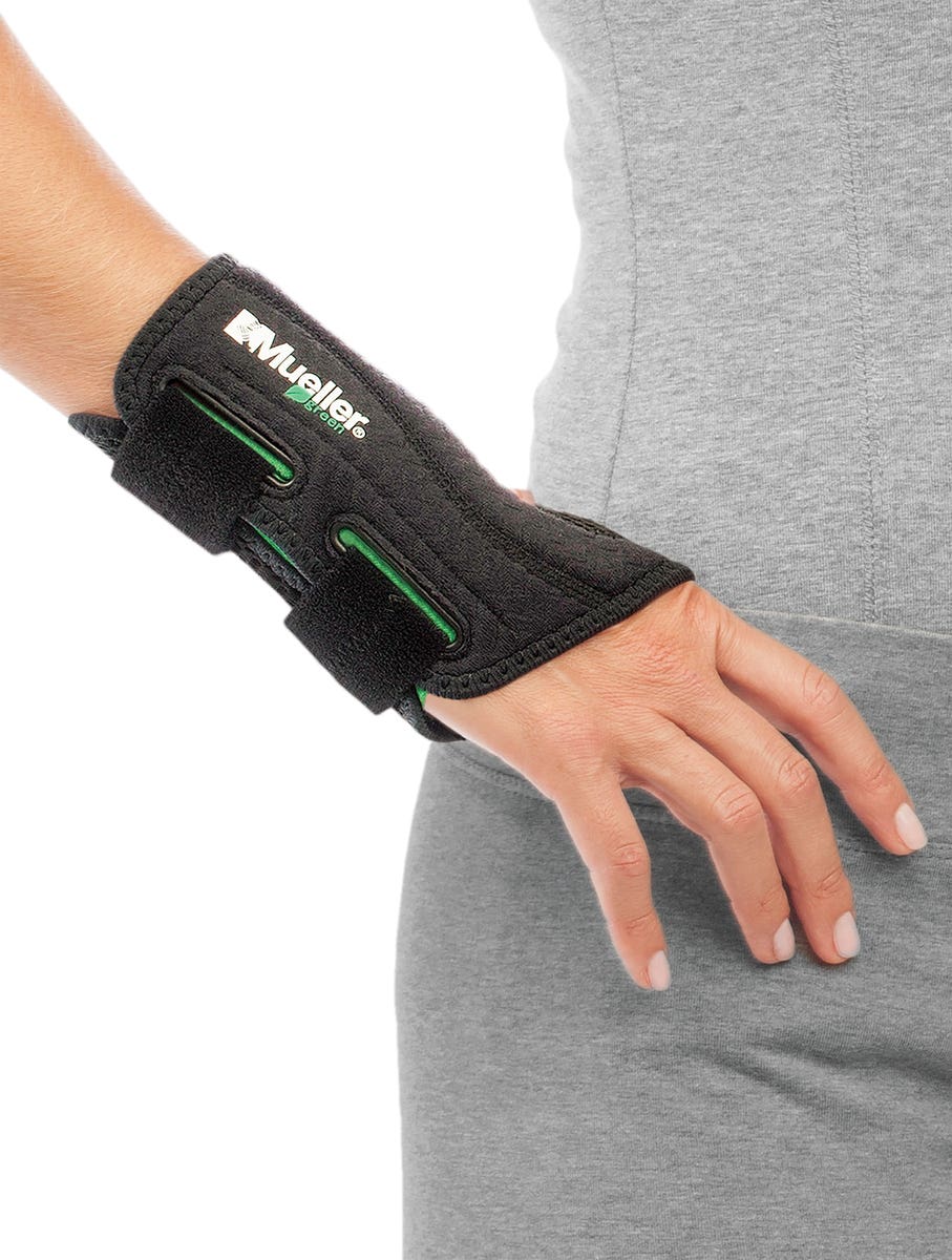 Mueller®GreenFittedWristBrace