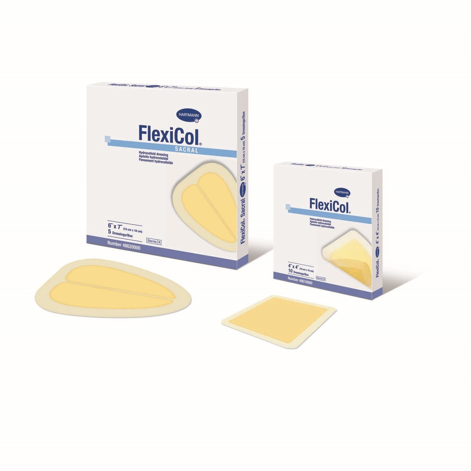 FlexicolHydrocolloidDressingSterileLatexFree