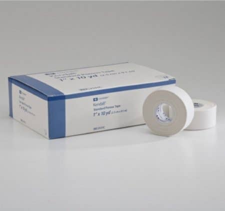 Medical Tape Kendall™ Hypoallergenic Paper 1 Inch X 10 Yard White NonSterile