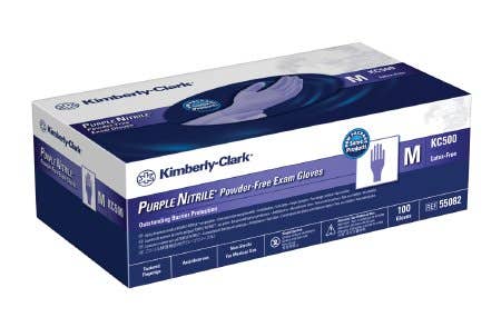 ExamGlovePurpleNitrile®NonSterilePurplePowderFreeNitrile