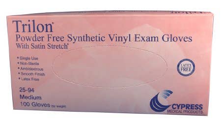 ExamGloveTrilon®NonSterileClearPowderFreeVinyl