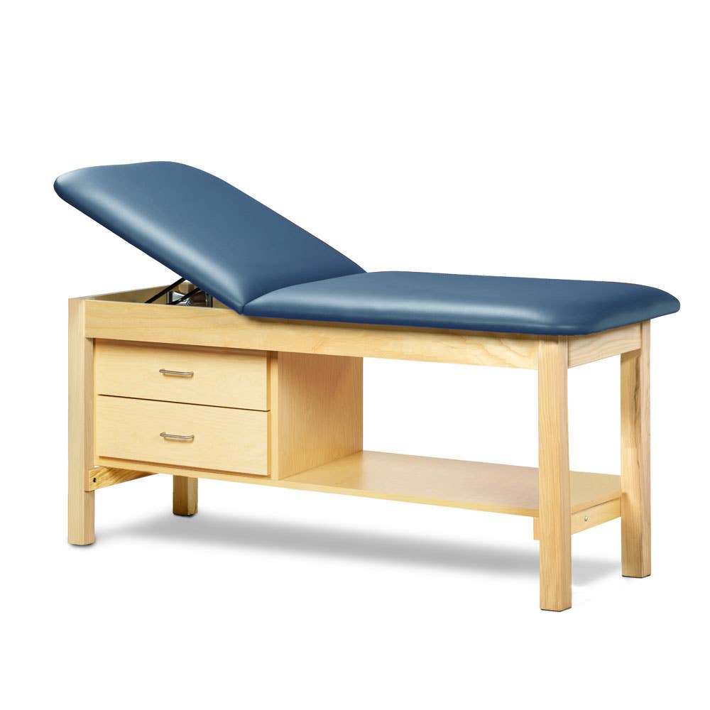 StraightLineTreatmentTableWithCabinetAndDrawer30