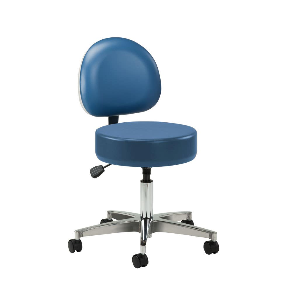 5LegPneumaticStoolWithBackrest19.5-24.5H