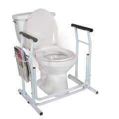 DriveMedicalStandAloneToiletSafetyRails-Each
