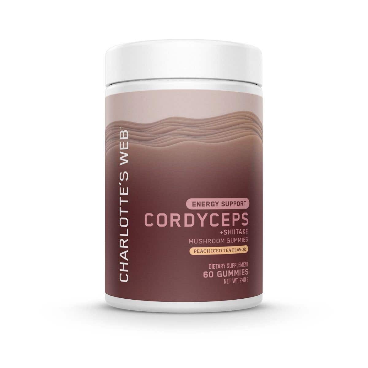 Charlotte’sWeb™Cordyceps+shiitakeEnergySupportGummies