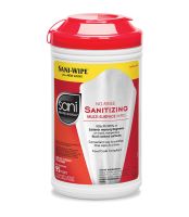 Sani Professional® No-Rinse Sanitizing Multi-Surface Wipes