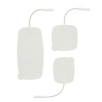 ScripHessco Silver Premium Electrodes, 2 Square - 4/pk.