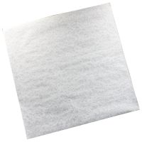 Scrip Headrest Squares, No Slot, 12X12, 1000,White