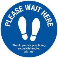 Social Distancing 12” Decals