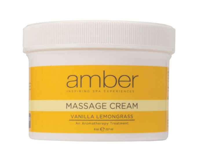 Amber Vanilla Lemongrass Massage Cream
