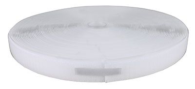 Velcro 1 self-adhesive hook, 25 yard dispenser box, white