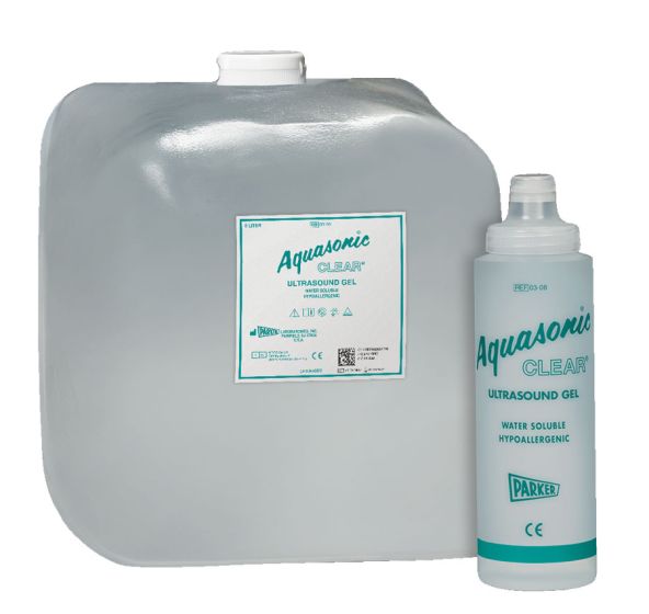 Aquasonic Clear Ultrasound Gel, 5 Liter W/Dispns
