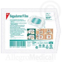 3M Tegaderm Transparent Film Dressing - 2-3/8 x 2-3/4 - Box of 100