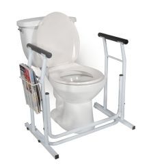 Drive Medical Stand Alone Toilet Safety Rails - Each