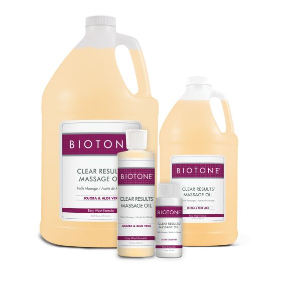 BIOTONE® Clear Results® Massage Oil with Jojoba Oil & Aloe Vera