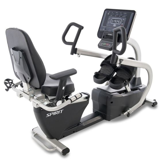 Spirit Fitness CRS800S Recumbent Stepper with Swivel Seat