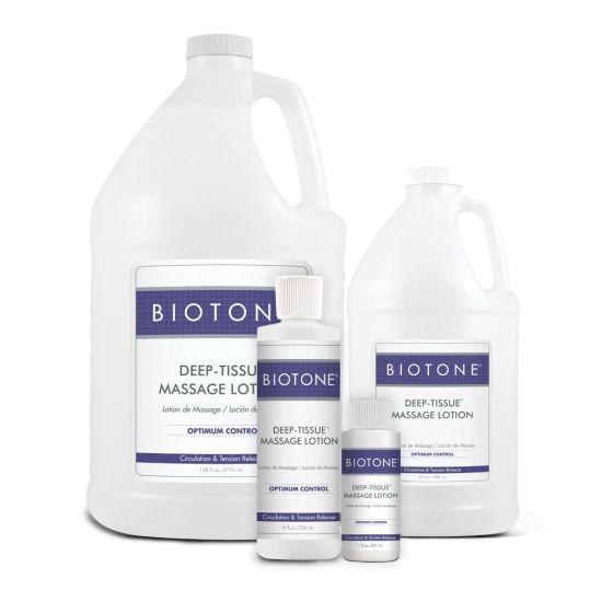 BIOTONE® Deep-Tissue™ Massage Lotion - Unscented & Paraben-Free