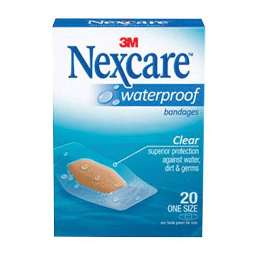  Nexcare Waterproof Bandaid 1-1/6X2.25