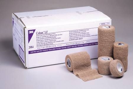 3M Coban Latex Free-2X 5Yd Tan