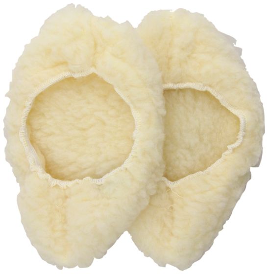 Crutch Sheepskin Covers, 1 set per Bag, Retail Pkg
