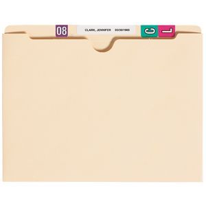 Manila File Pocket (Non-Expandable), 100/Box