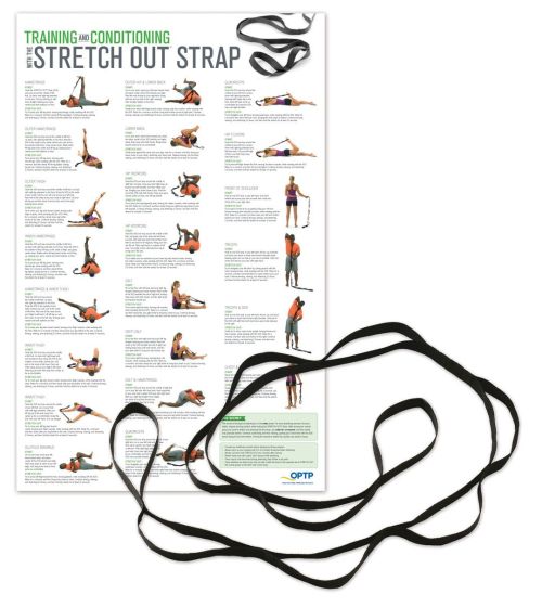 Xl Stretch Out Strap With Training Poster