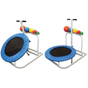 Ideal Rebounder Set - Incl Storage Rack & Balls