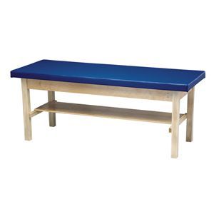 H-Frame Treatment Table With Shelf