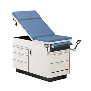 Hausmann Exam Table With Multi Right Hand Drawers