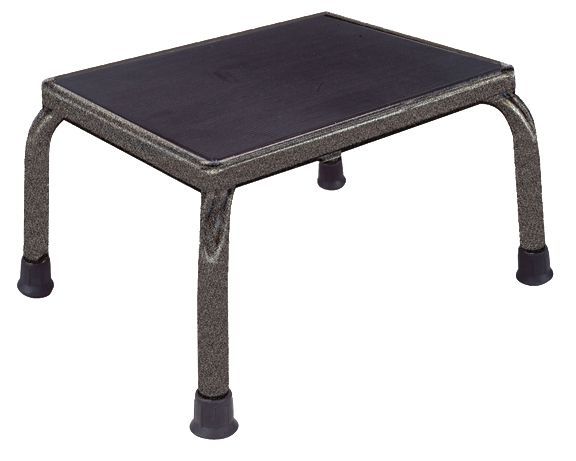 Hausmann Foot Stool-Chrome