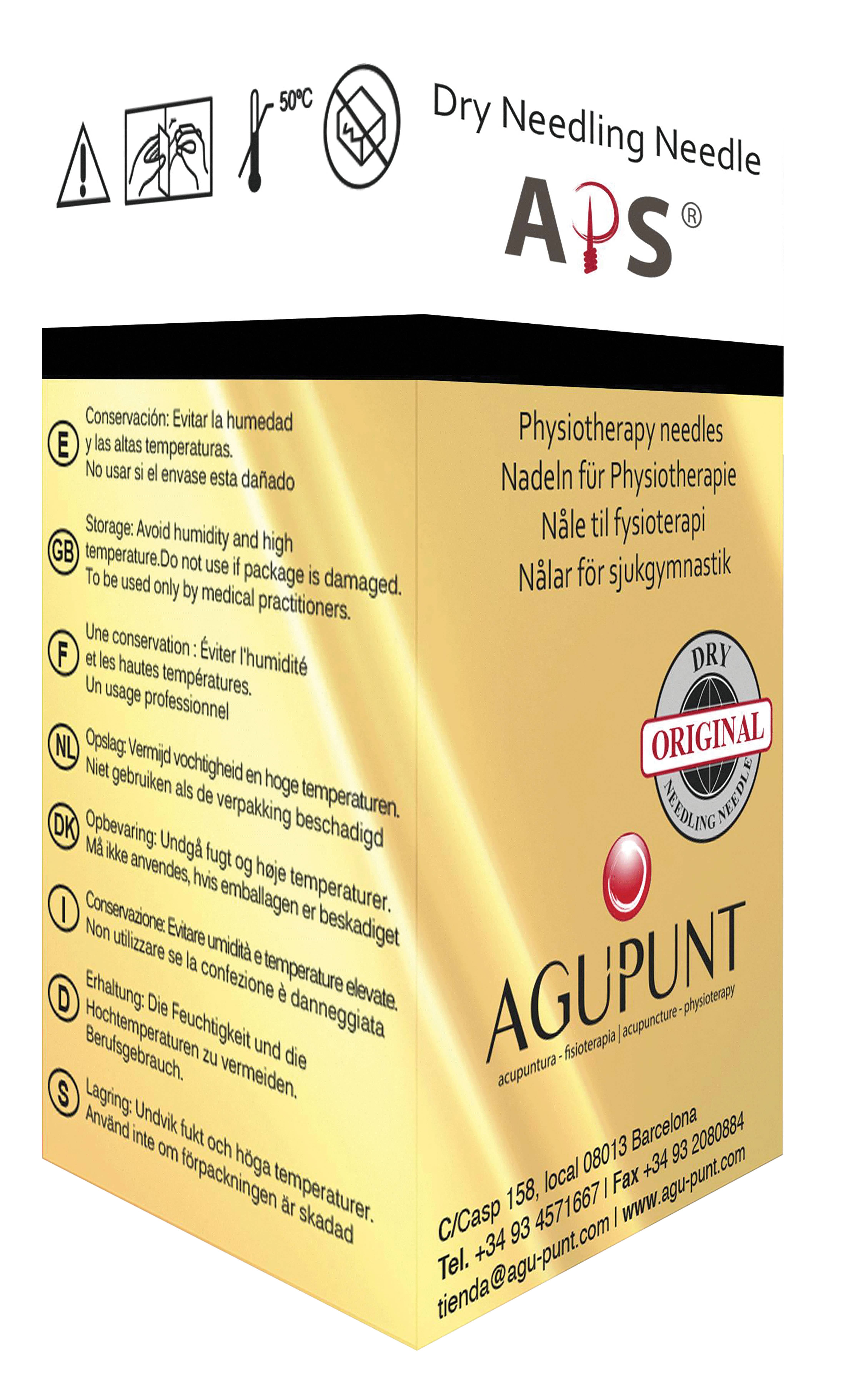 APSDryNeedlesAcupunctureDryNeedling-Boxof100