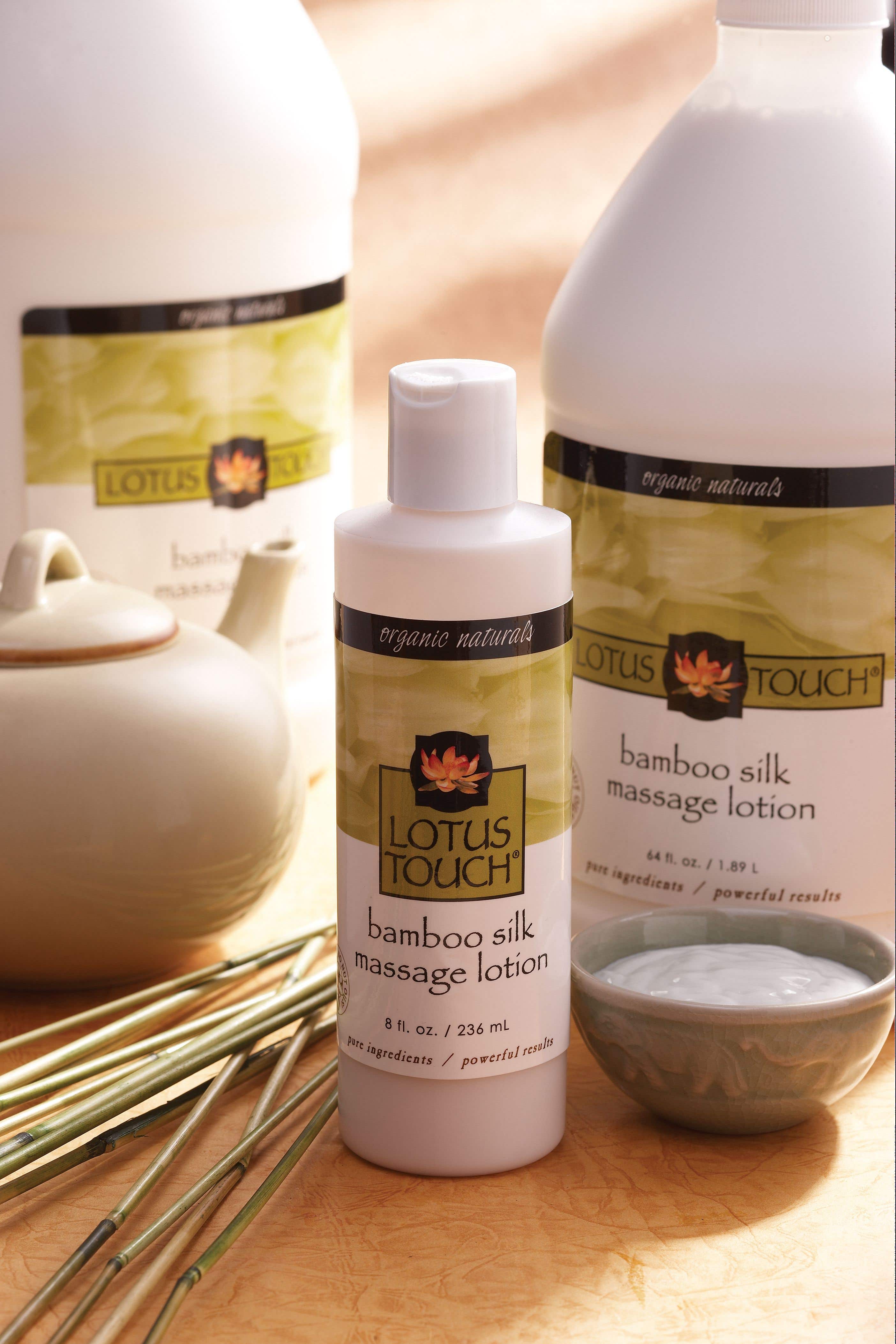 LotusTouchBambooSilkMassageLotion