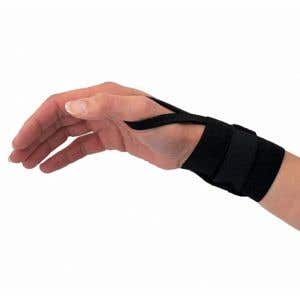 UniversalElasticWristBandW/ThumbLoopBlack