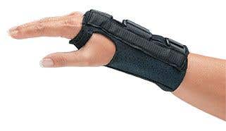 ComfortCool®WristBrace-ComfortCool®WristSplintwithFirmD-RinginBlack