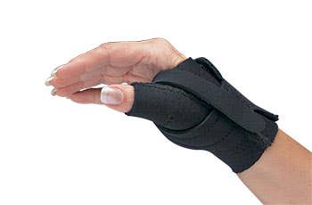 ComfortCool®ThumbSplintCMCRestriction-ThumbWristBraceinBlack