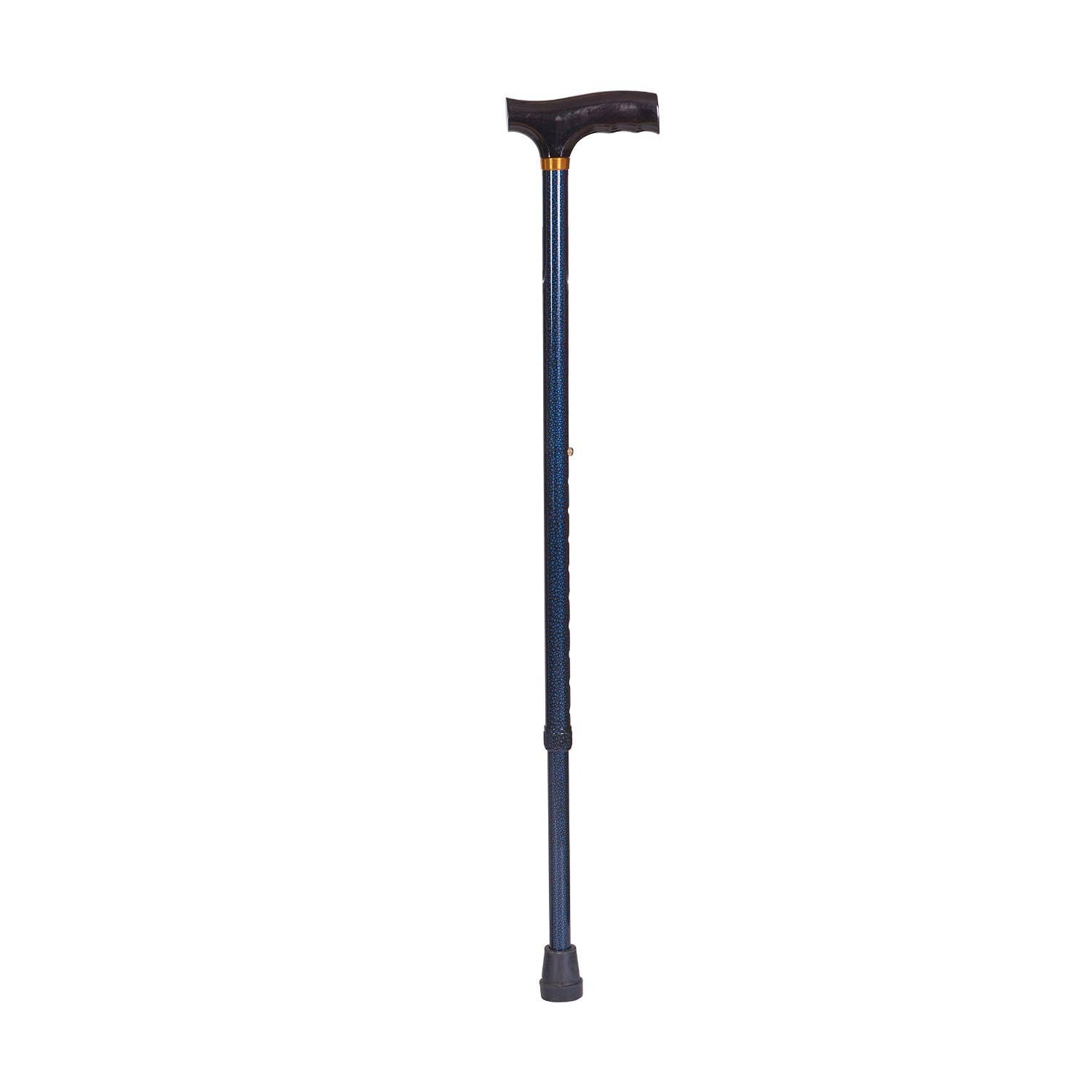 AluminumAdjustableCanewithDerby-TopHandle,BlueIce