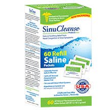 SinucleanseSalineRefills60/Package