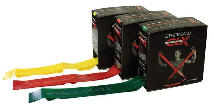 TheraBand™CLXConsecutiveLoops-BulkRoll,25Yards