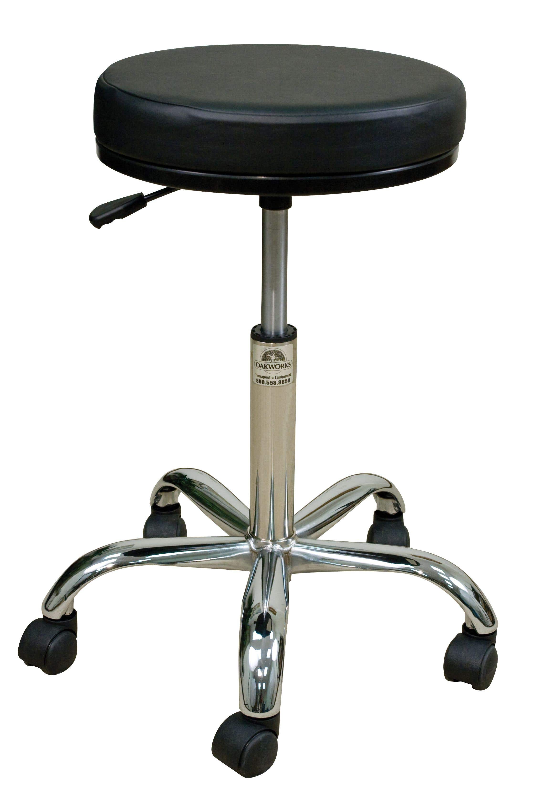 OakworksProfessionalSwivelStool21-28H