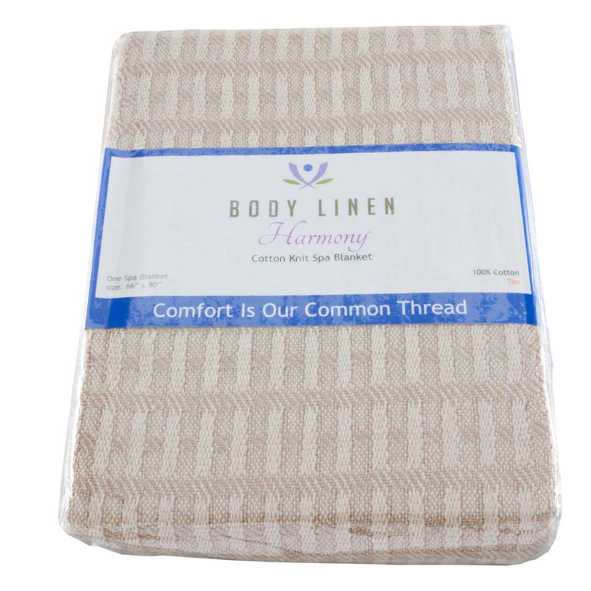 Harmony™CottonKnitSpaBlanket100%cotton-66x90