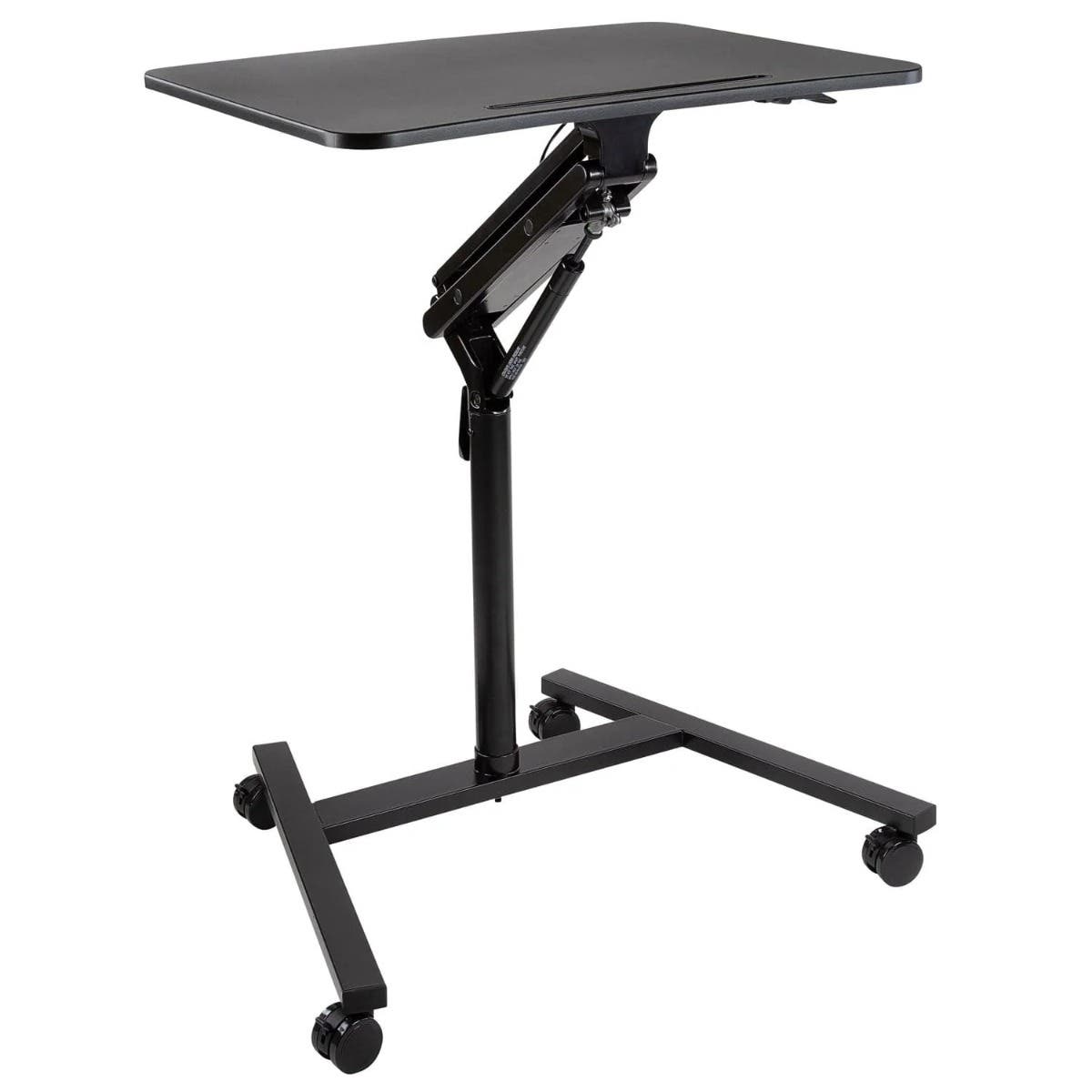 MobileStandingDeskw/LockingWheelsBlack-Each